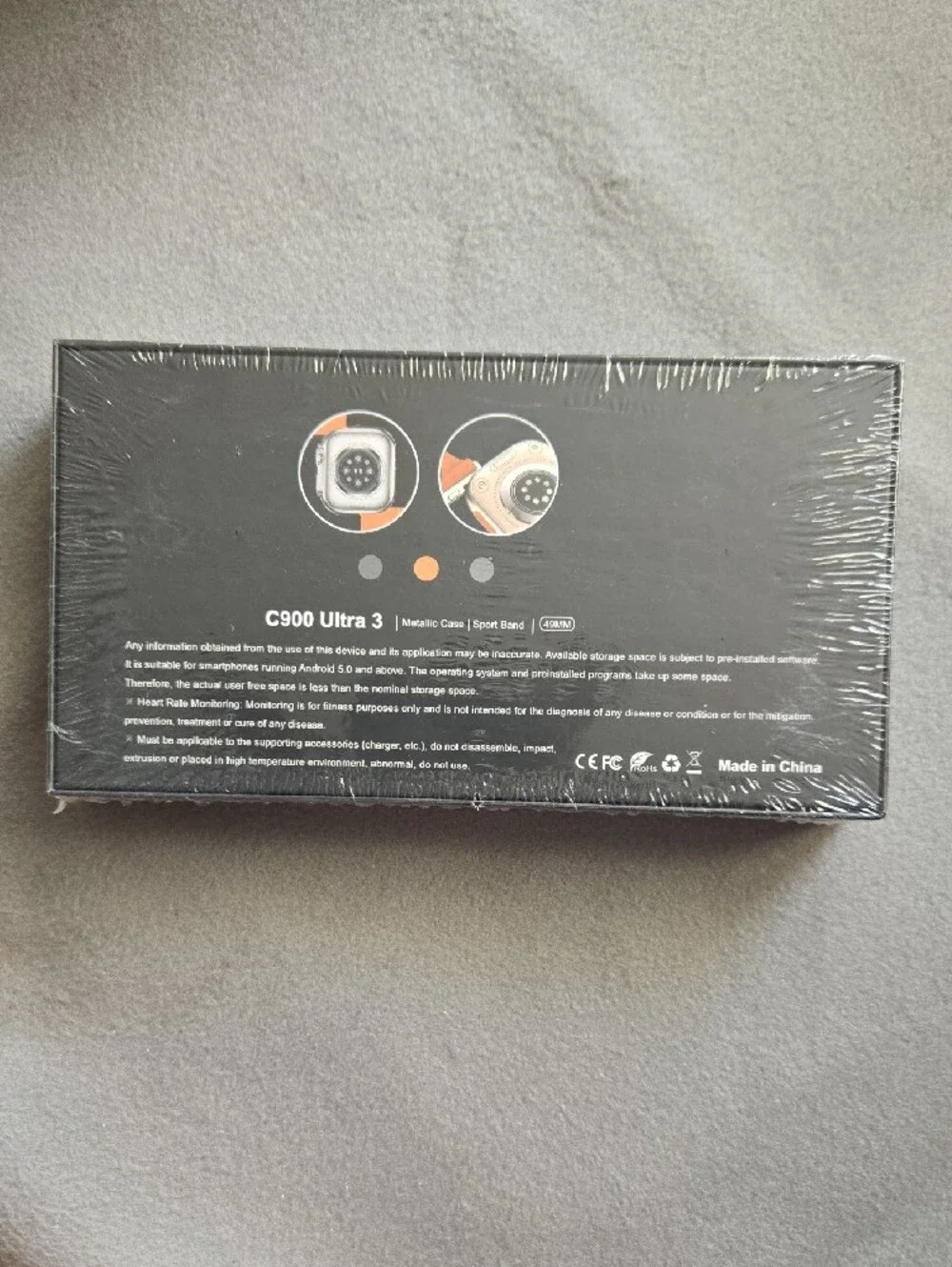 Smartwatch with Green Band